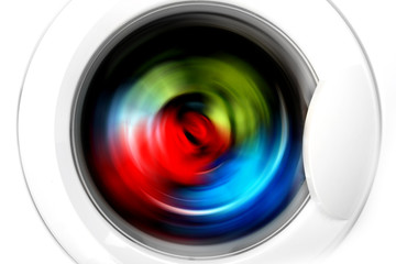 Clothes in laundry