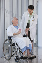 Obraz premium doctor and patient