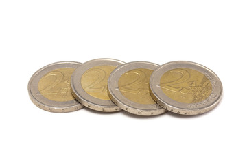 Euro coins