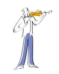 Musician. In my portfolio you'll find images of the same series