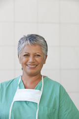 portrait of female nurse