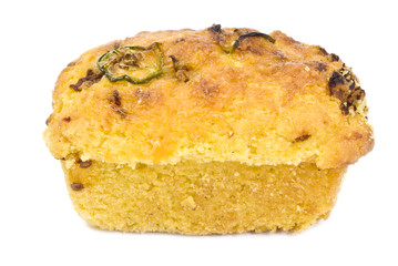 Corn Bread with Spicy Jalapeno Peppers