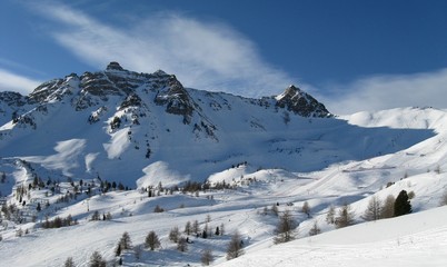 Fototapeta premium terrain de de jeux ski