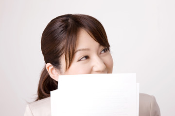 新入社員の女性