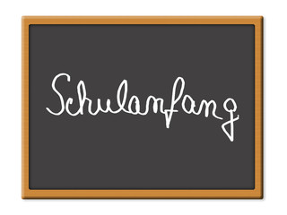 Obraz premium Schulanfang