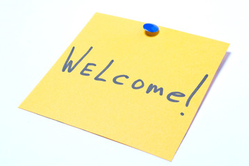 yellow notes sticker