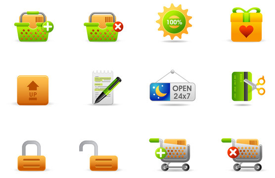 Philos icons - set 6 | Store and eCommerce