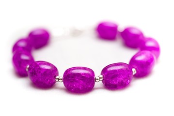 purple bracelet