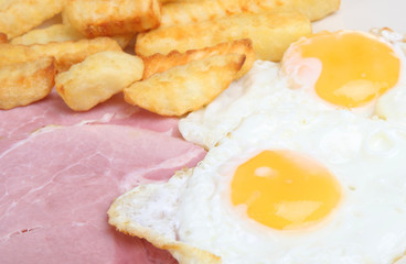 Ham, Eggs and Chips