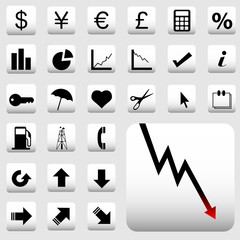 finance icons