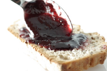tartine de confiture