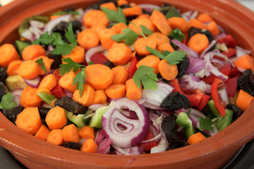 tajine coloré