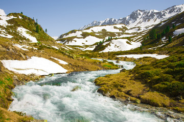 Bach am Fl&uuml;elapass