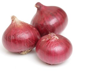 Group of raw onions