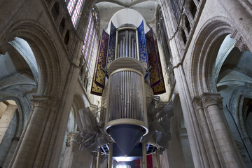 france; normandie; eure; evreux : cathédrâle : orgue