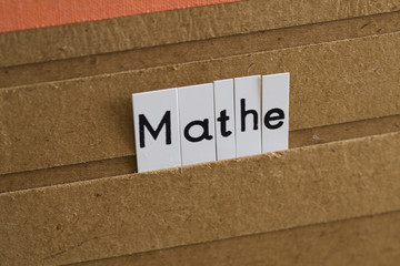 Obraz premium Schule Mathe 1