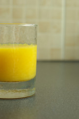glass of orange juice