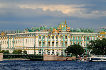 Fototapeta na wymiar Hermitage Saint Petersburg