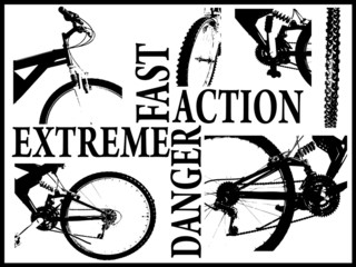 images and words strictly in conjuction with biking