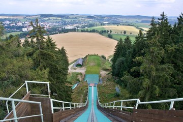 Fototapeta premium Ski jump tower