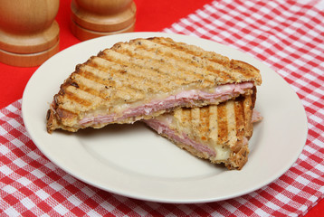 Ham and Cheese Panini
