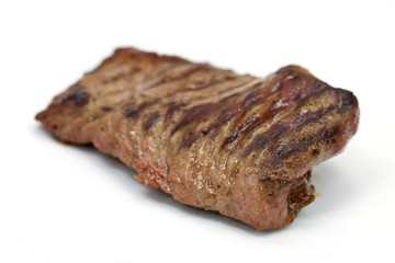 Sirloin Strip Steak ,isolated