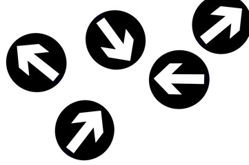 Direction signs