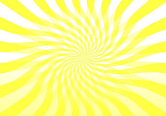 Fond Spirale ensoleillé tournant