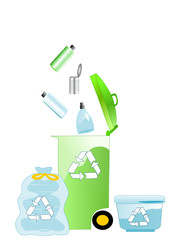 recycling illustration