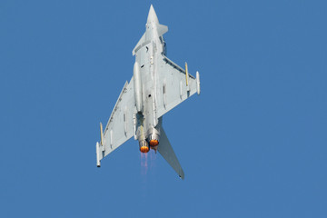 Eurofighter (Typhoon) with afterburner
