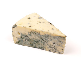 Piece of swiss blue sheese