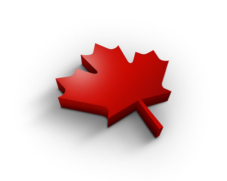 3d Maple Leaf