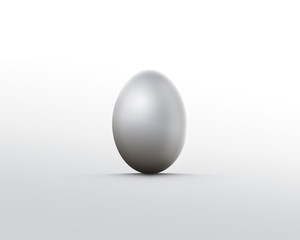 Silver egg
