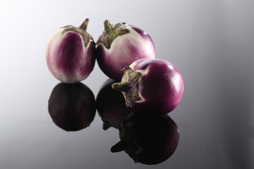 Auberginen Rosa bianca