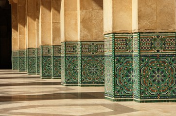 Fototapeta premium II. Hassan mosque, Casablanca