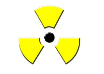 Fototapeta premium Atom Radioaktiv