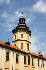 Fototapeta na wymiar Tower of Nesvizh castle