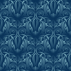 Blue seamless wallpaper