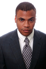 Young African American Executive