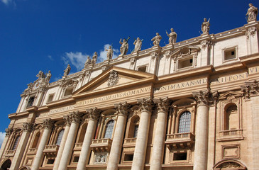 Fototapeta na wymiar The Vatican City - Saint Peter's Basilica