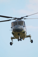 Fototapeta na wymiar Lynx wojskowego śmigłowca