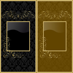 Black and brown design backgrounds