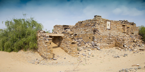 ruine in der tharwüste
