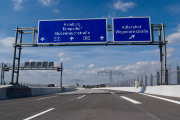 Autobahn - obrazy, fototapety, plakaty