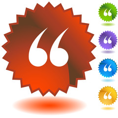 quotes badge