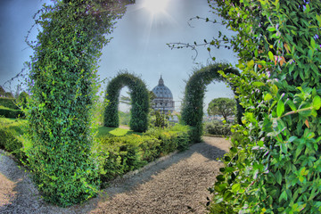 Rom - Vatikan - Garten