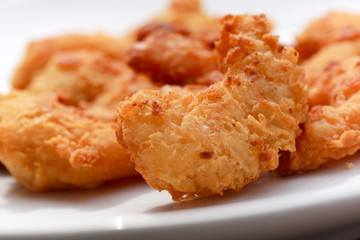 Riesen Garnelen - frittiert und paniert