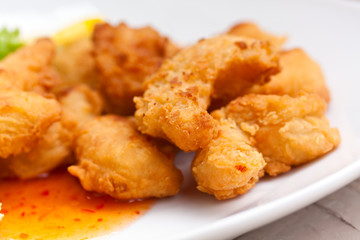 Riesen Garnelen - frittiert und paniert