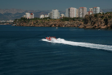 Obraz premium Maritime walk