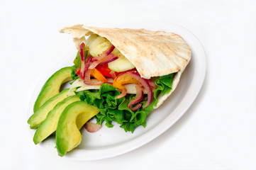 Flat  Bread Sandwich